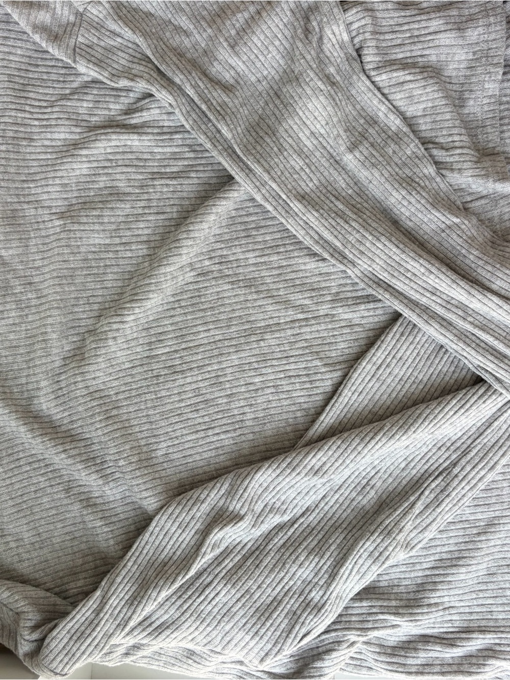 Z Supply Ribbed Camisole Tank Top - Light Gray